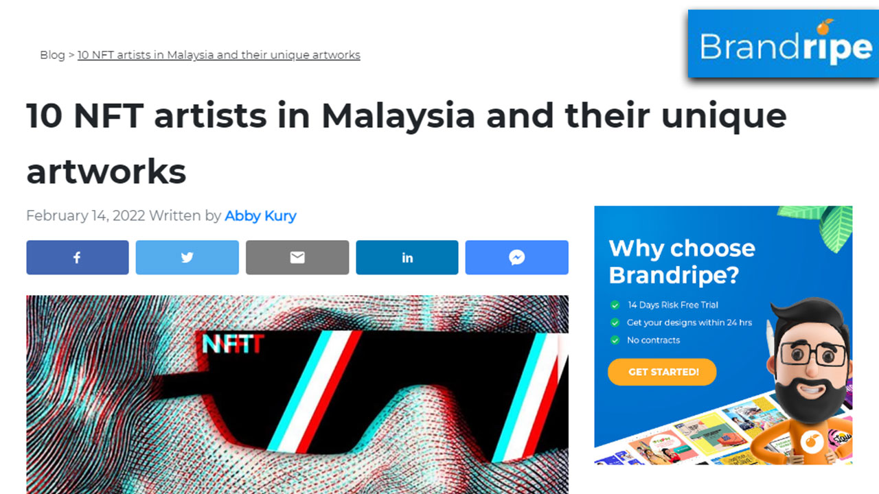 Read more about the article 10 NFT artists in Malaysia and their unique artworks (by Brandripe)