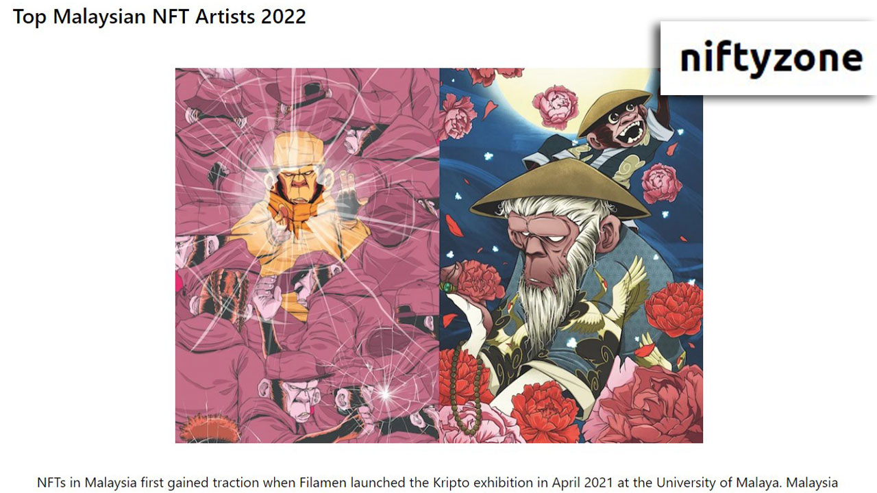 Read more about the article Top Malaysian NFT Artists 2022 (by Niftyzone)