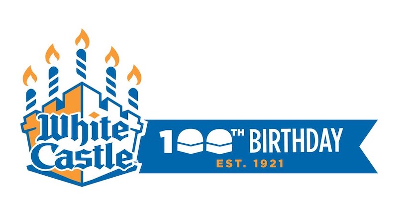 White Castle 100th Birthday Anniversary Logo